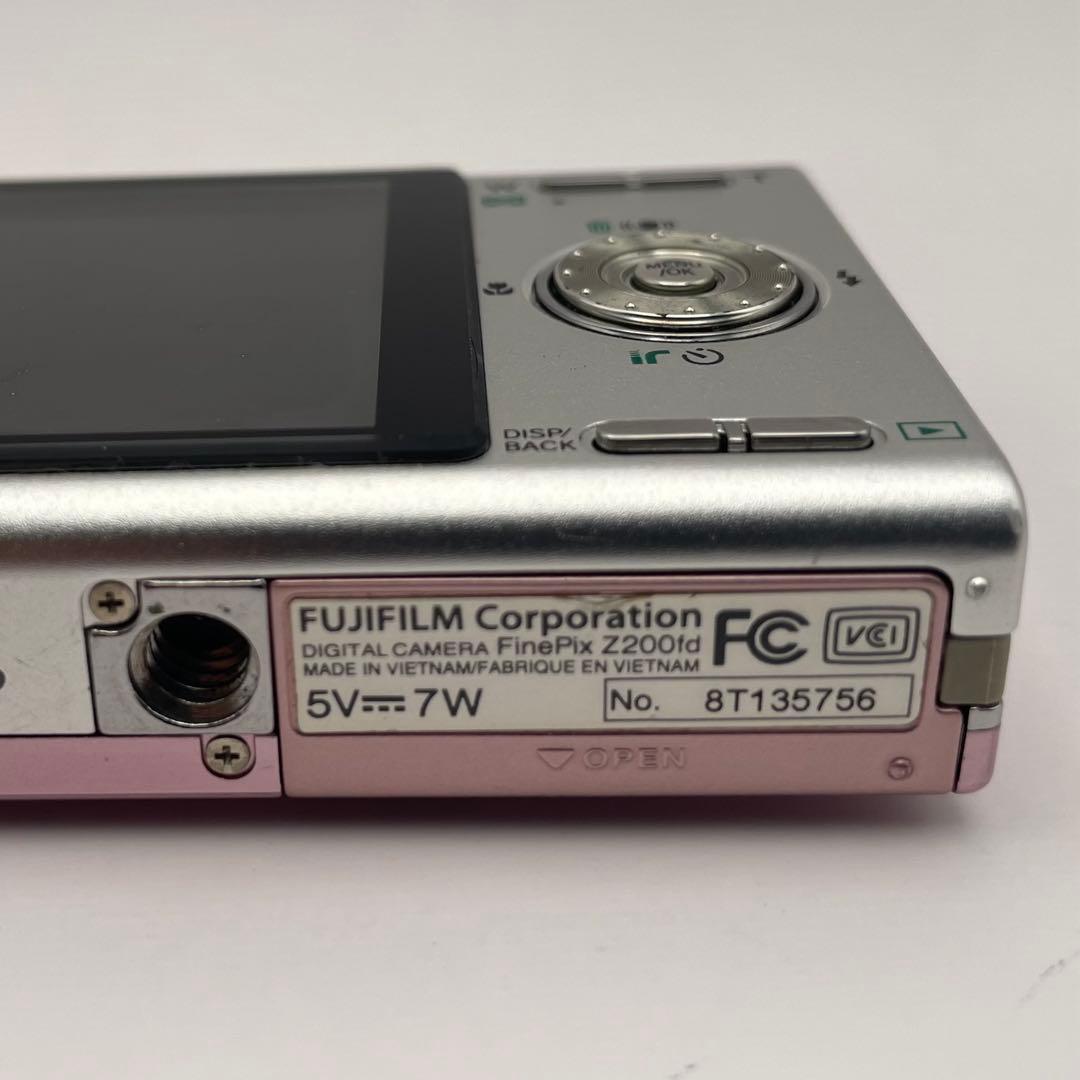 【完動品】 FUJIFILM FinePix 200fd デジカメ ピンク 希少
