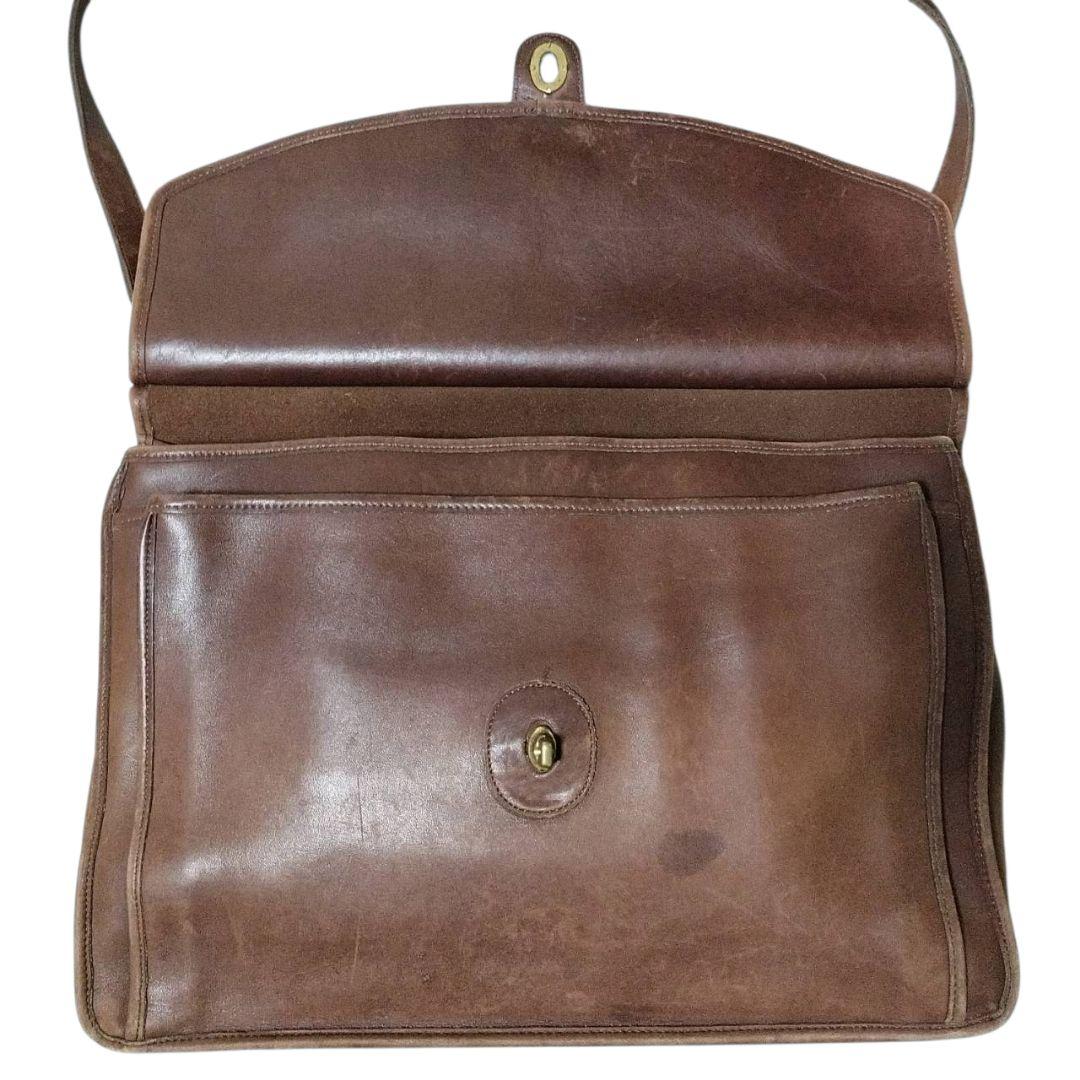 良品 COACH オールドコーチ ショルダーバック 2way クラブタンレザー