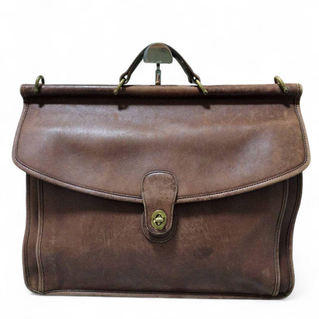 良品 COACH オールドコーチ ショルダーバック 2way クラブタンレザー