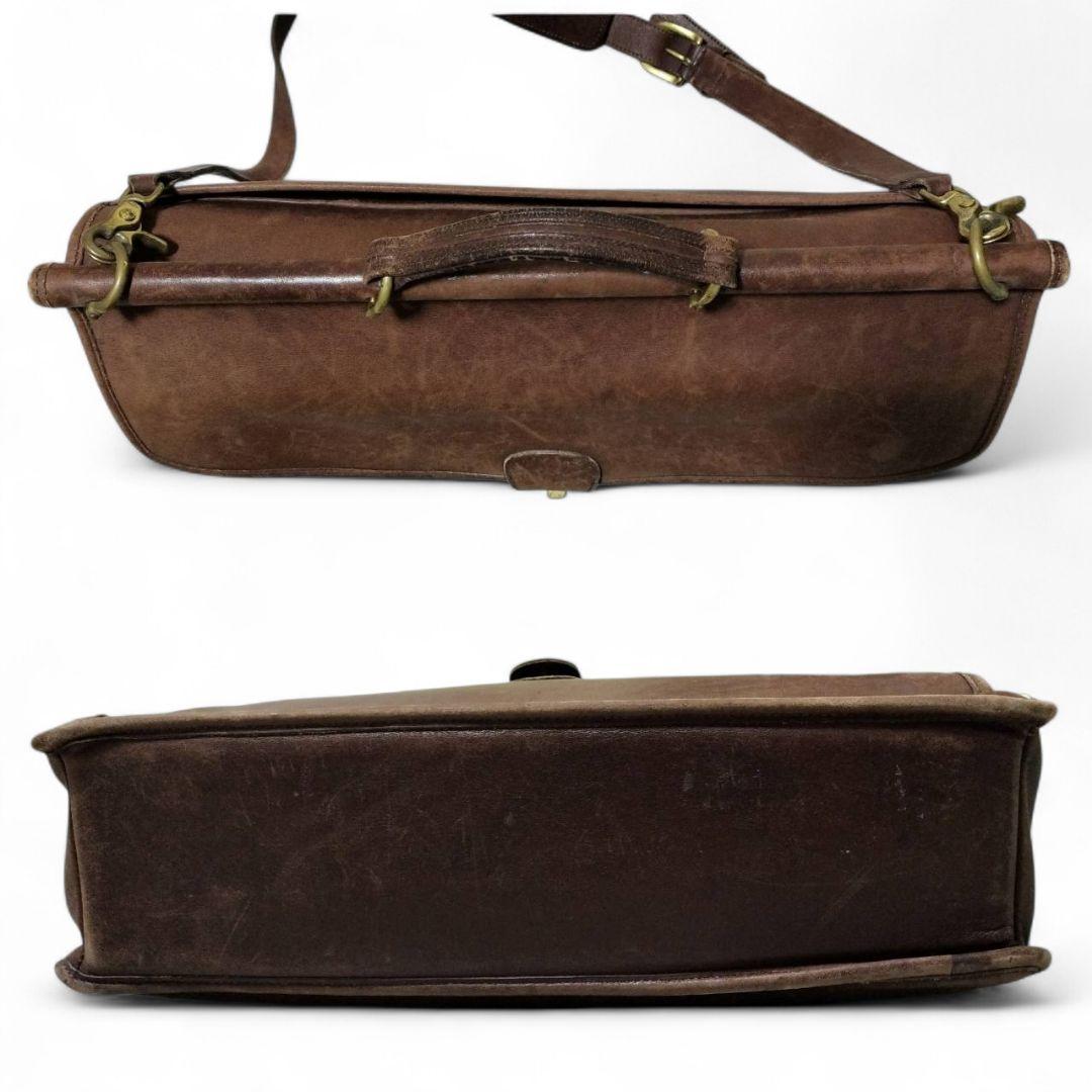 良品 COACH オールドコーチ ショルダーバック 2way クラブタンレザー