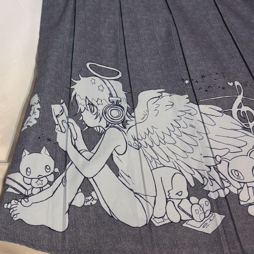 Oliwa × Yumin ha Angel Pleated Skirt