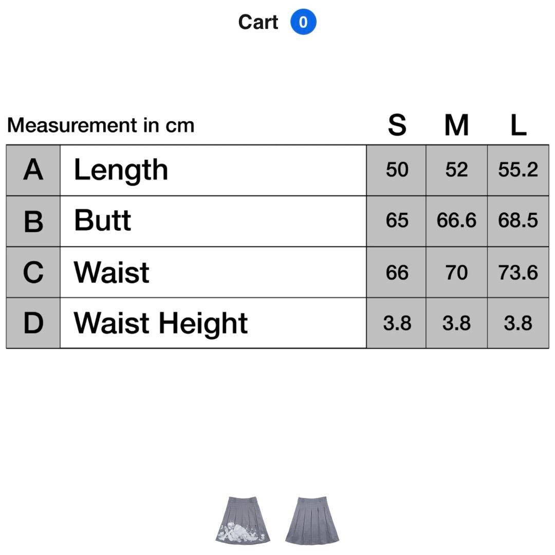 Oliwa × Yumin ha Angel Pleated Skirt