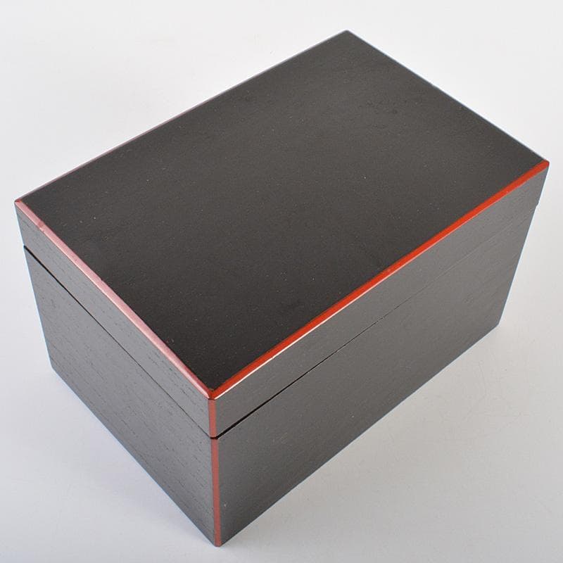 茶道具　黒面朱茶箱　田中香泉作茶碗　振出など　九点　一式　V R6918