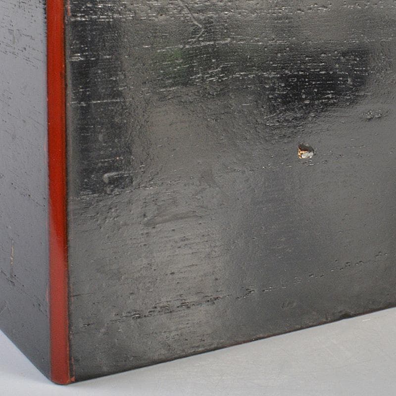 茶道具　黒面朱茶箱　田中香泉作茶碗　振出など　九点　一式　V R6918