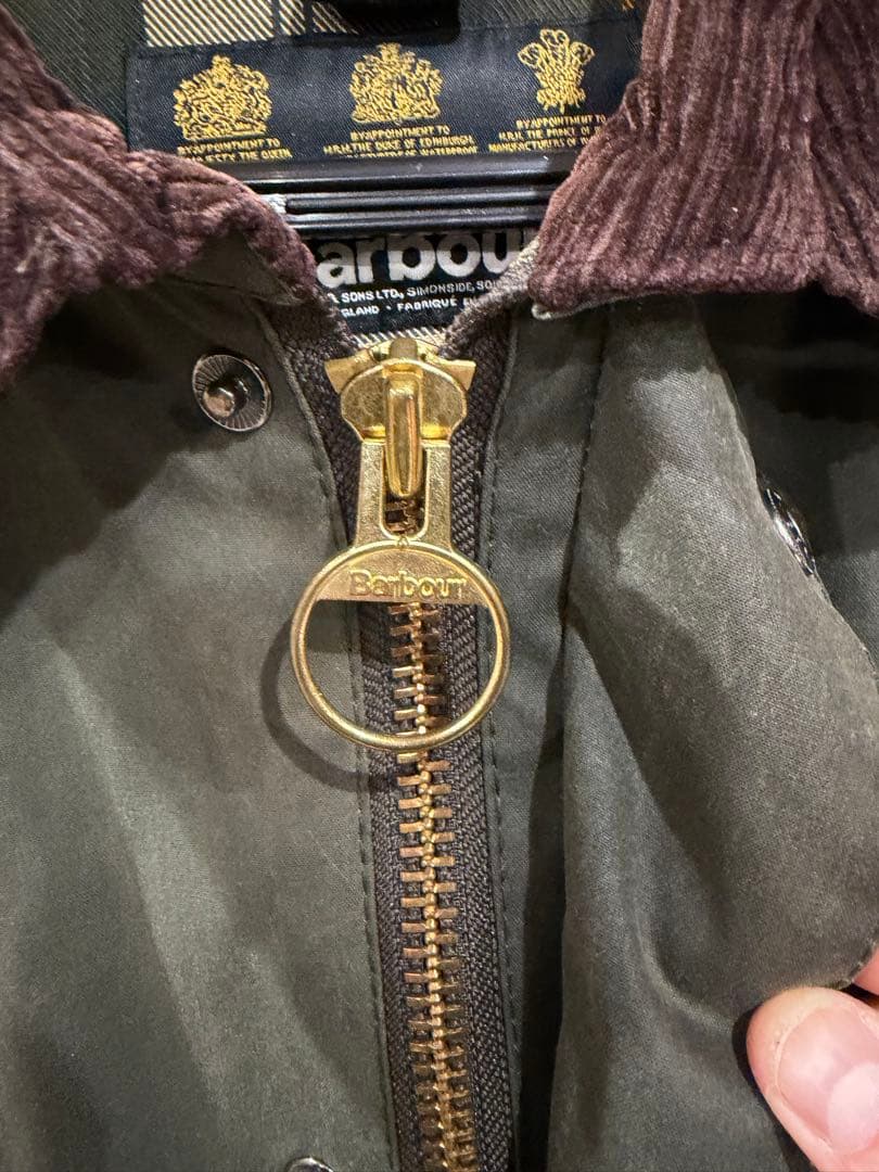 【美品】Barbour ビデイルSL バブアー　38 M