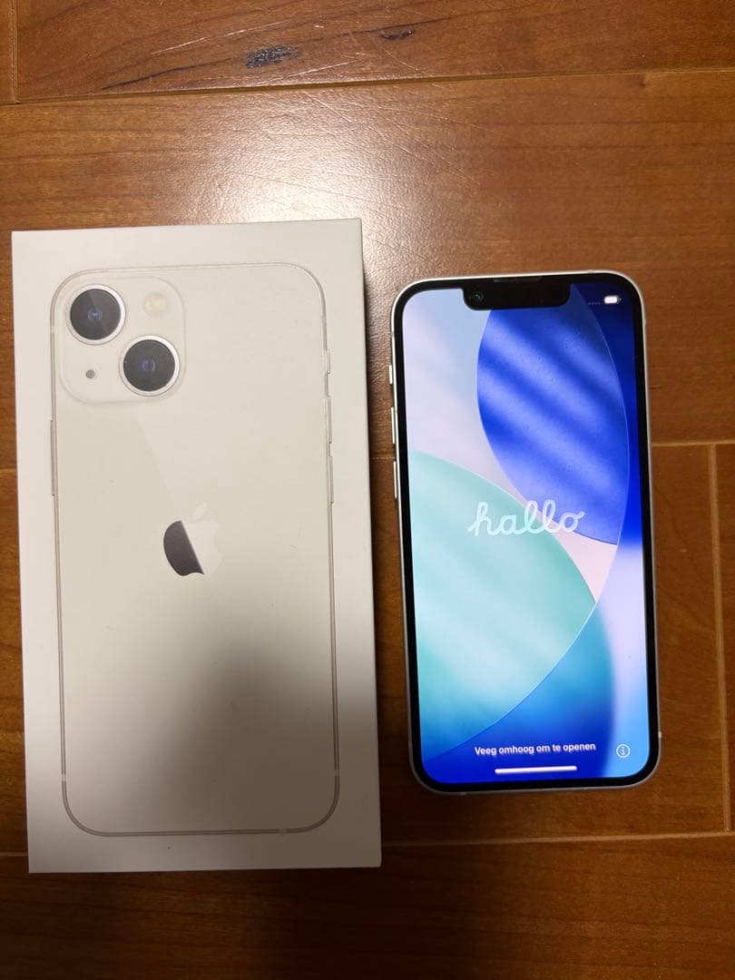 Apple iPhone 13mini スターライト 128GB 箱付き