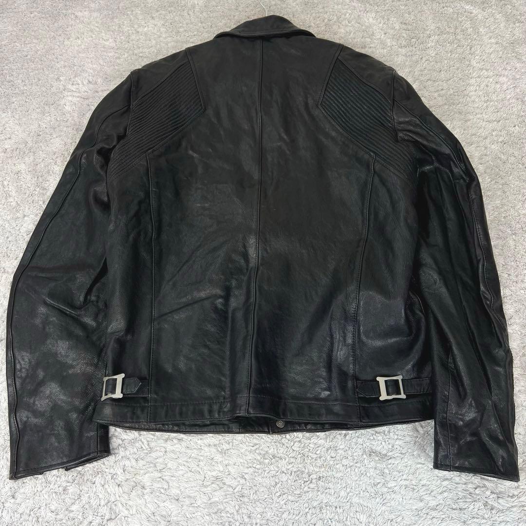 OR GLORY オアグローリー　ゴートスキン　レザージャケット　黒　40サイズ