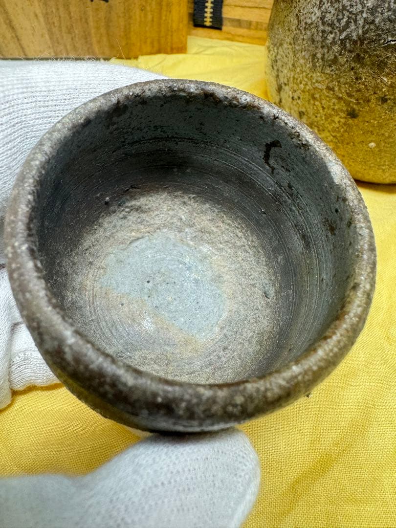 【超希少レア】備前焼 大饗 仁堂作 徳利・ぐい呑