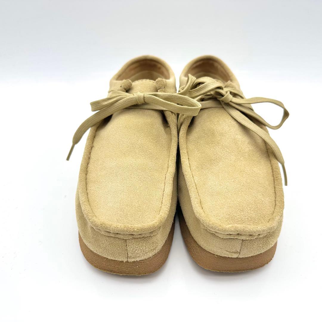 【極美品】クラークス ワラビー WP メープル スエード モカシン 防水