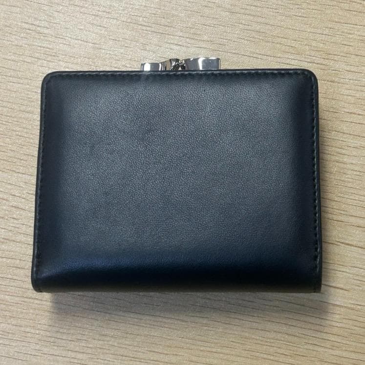 ヴィヴィアンウエストウッド 三つ折り財布 黒 ブラック