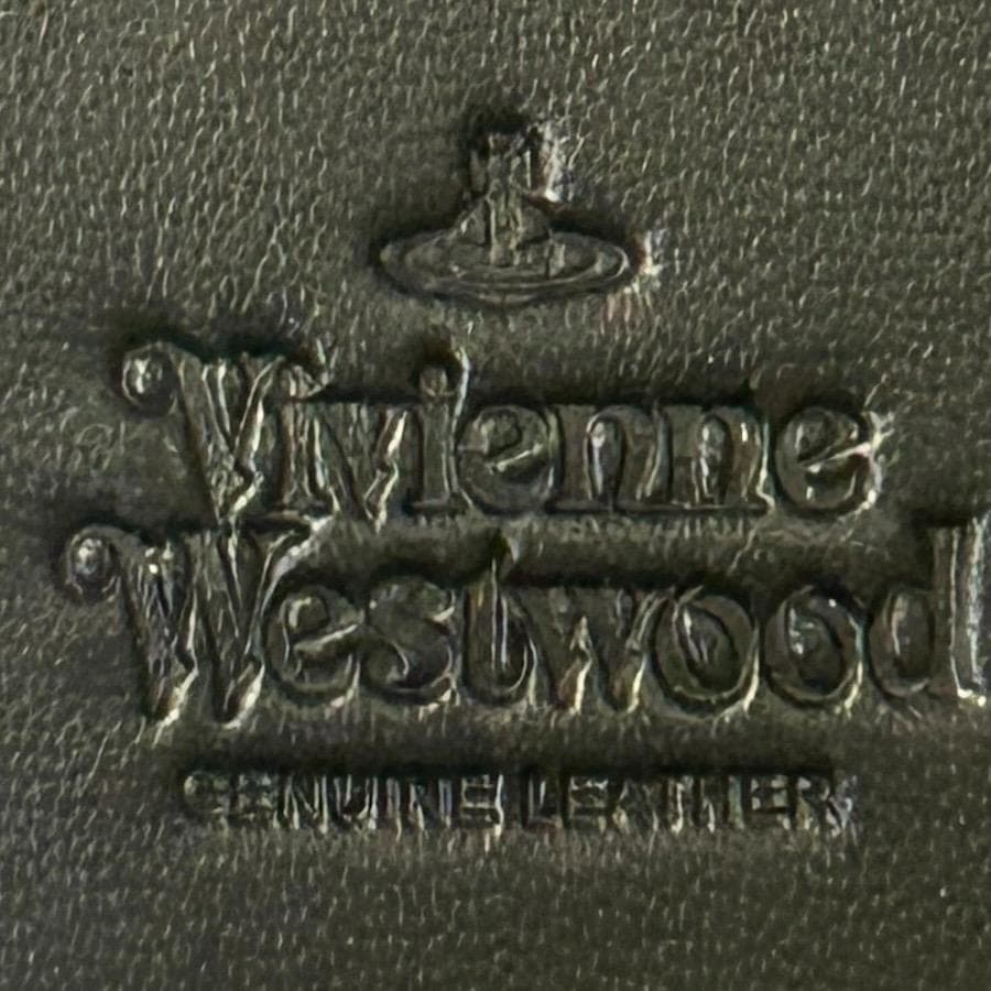 ヴィヴィアンウエストウッド 三つ折り財布 黒 ブラック