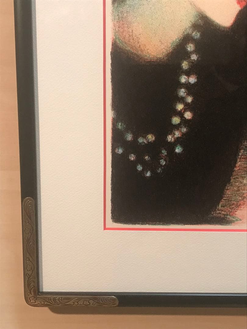 カシニョール　「バルバラ」　リトグラフ　サイン・エディション無し