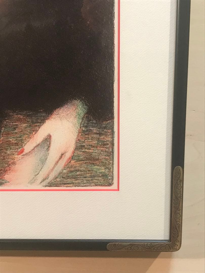 カシニョール　「バルバラ」　リトグラフ　サイン・エディション無し