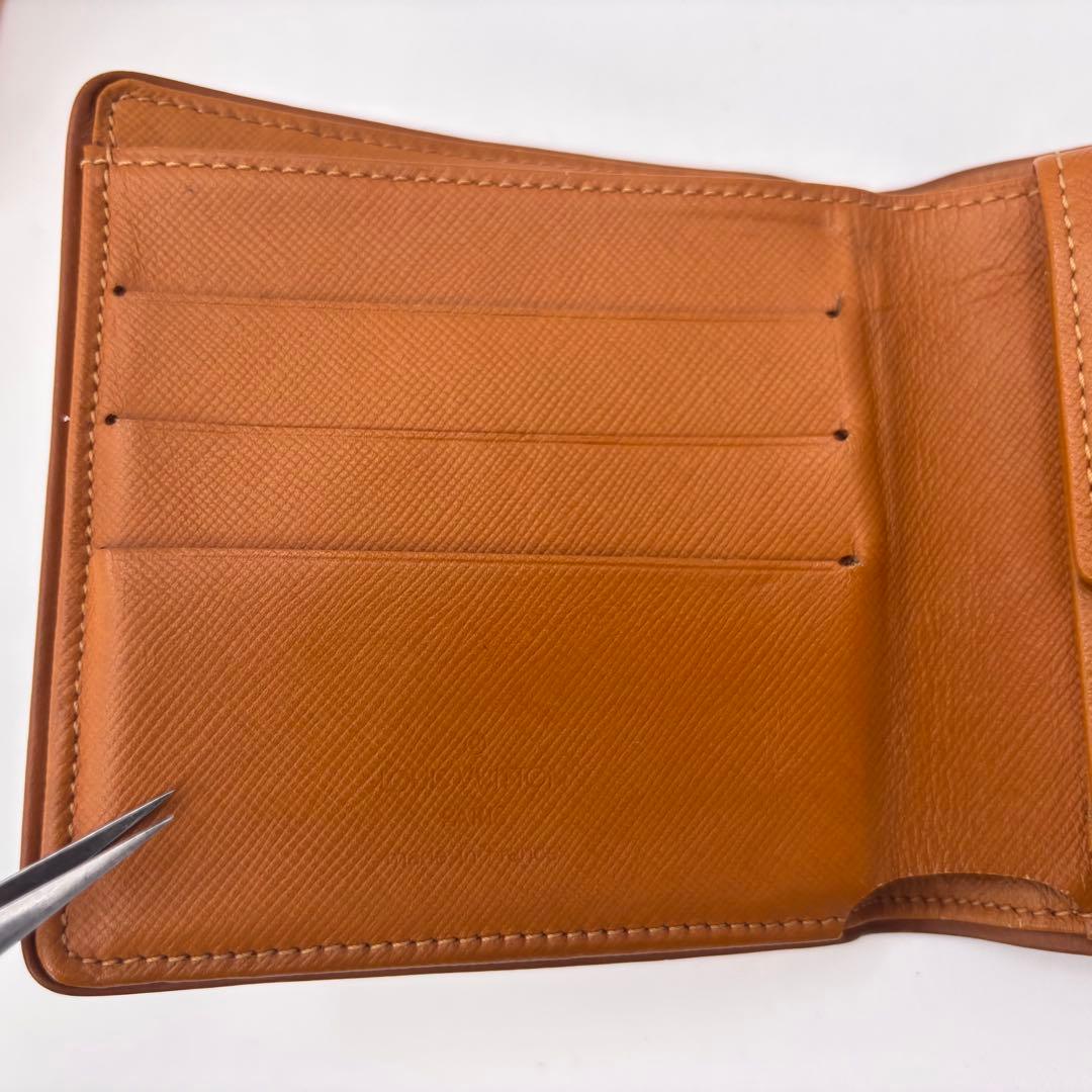 ルイヴィトン M92441 モノグラムミニ ポルトビエカルト クレディ ベージュ