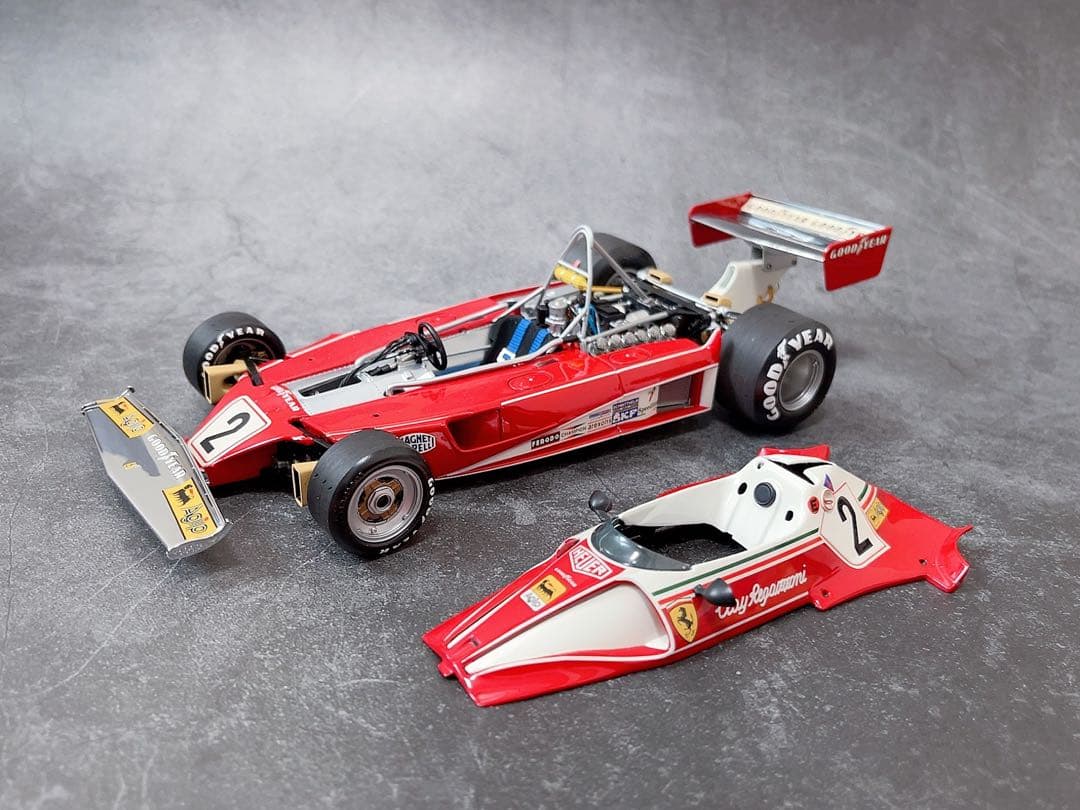 エグゾト 1/18 フェラーリ 312T2 #2 イタリアGP 1976