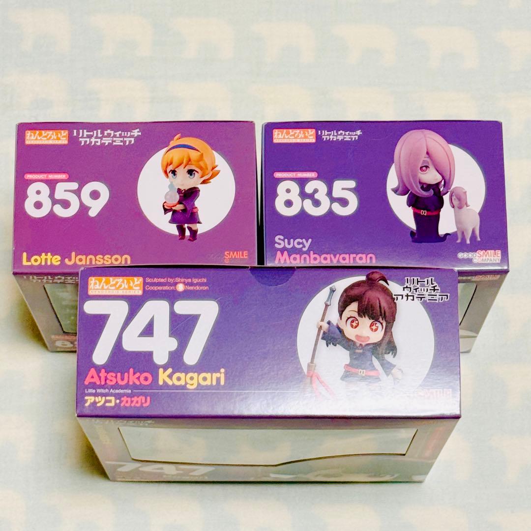 リトルウィッチアカデミア アツコ スーシィ ロッテ ねんどろいど セット