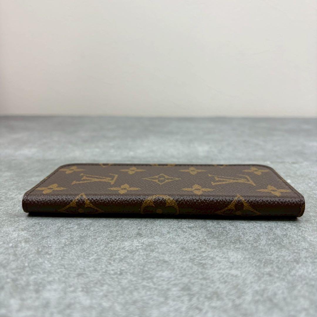 ルイヴィトン iPhone SE 7 8 フォリオ モノグラム 手帳型 ケース