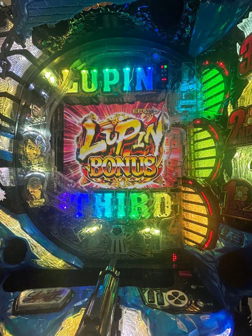 ぴ*様 ⭐️パチンコ台実機＊手打循環仕様☆Ｐルパン三世LASTGOLD L＊送料