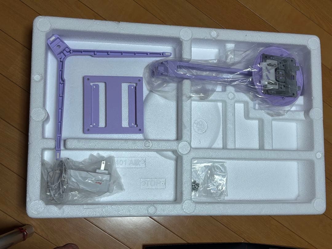 Pixio PX248 Wave パステルパープル 23.8インチ