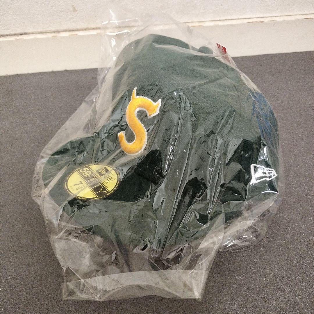 New Era 59FIFTY Supreme ダークグリーン キャップ