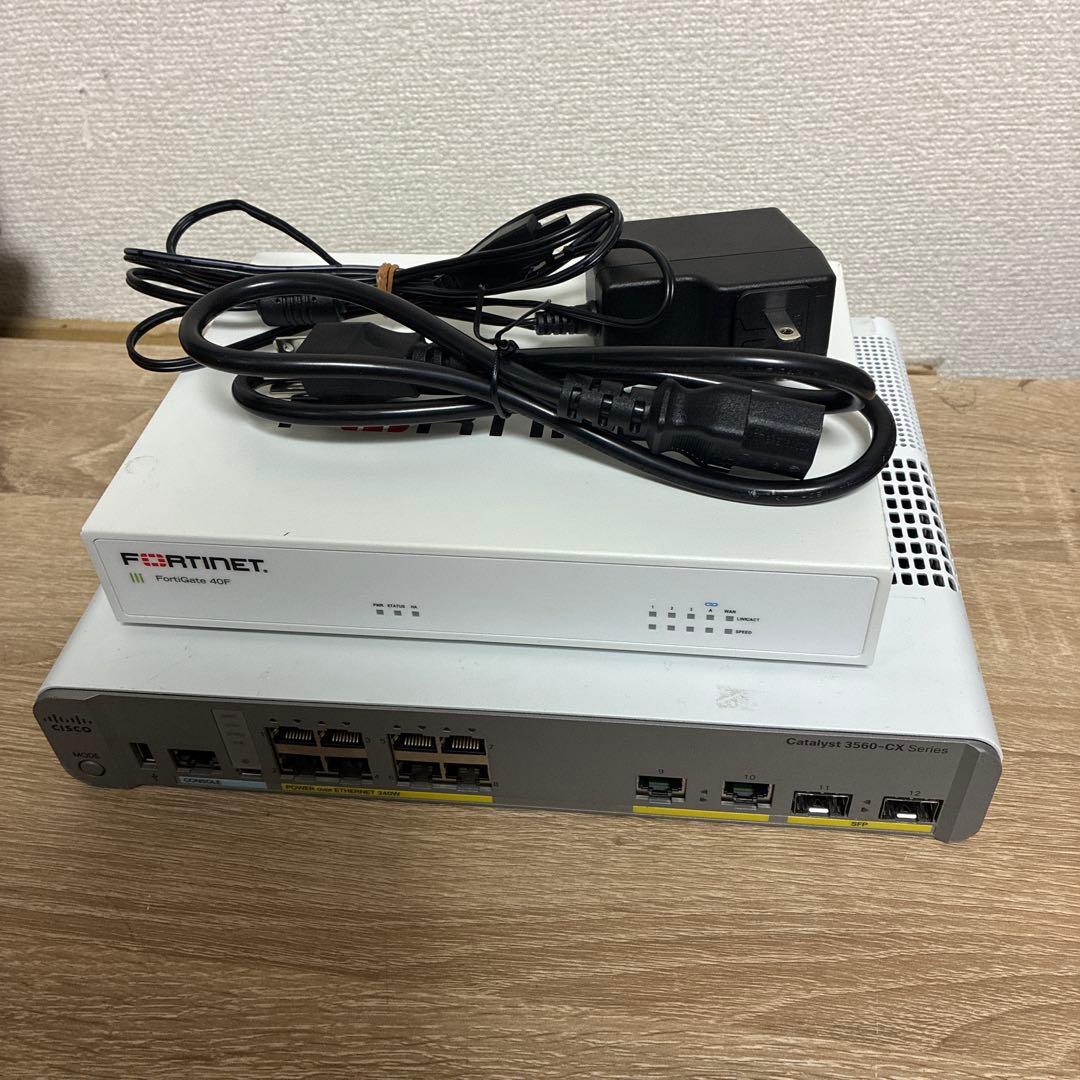 haise　3560CX fortigate 40Fセット