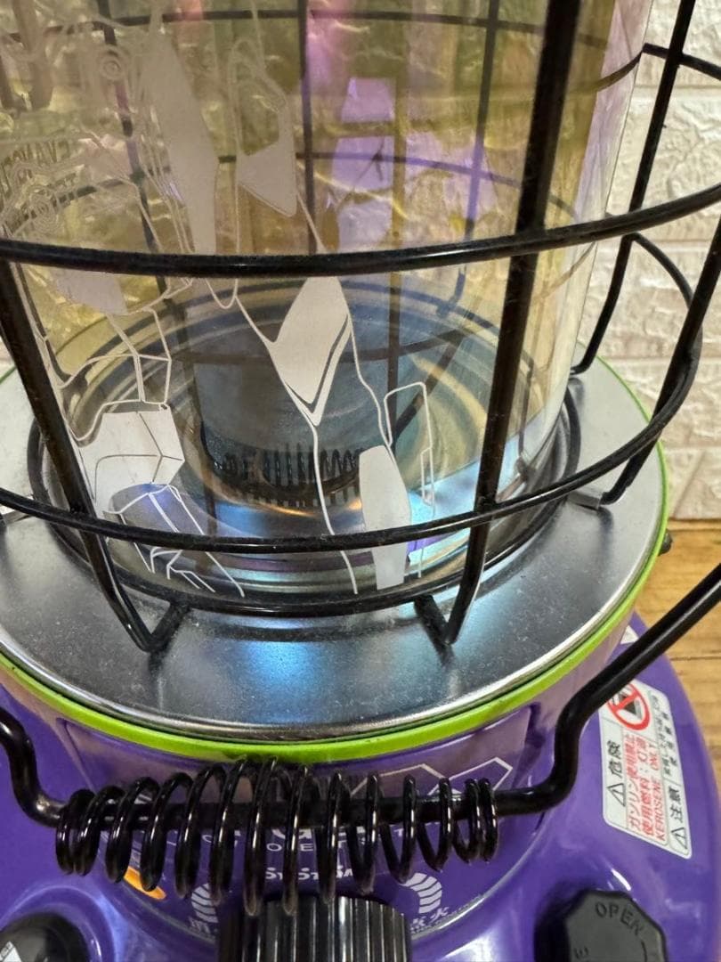 【レア】トヨトミ　エヴァ　コラボ　石油ストーブ　RL-250EVA01