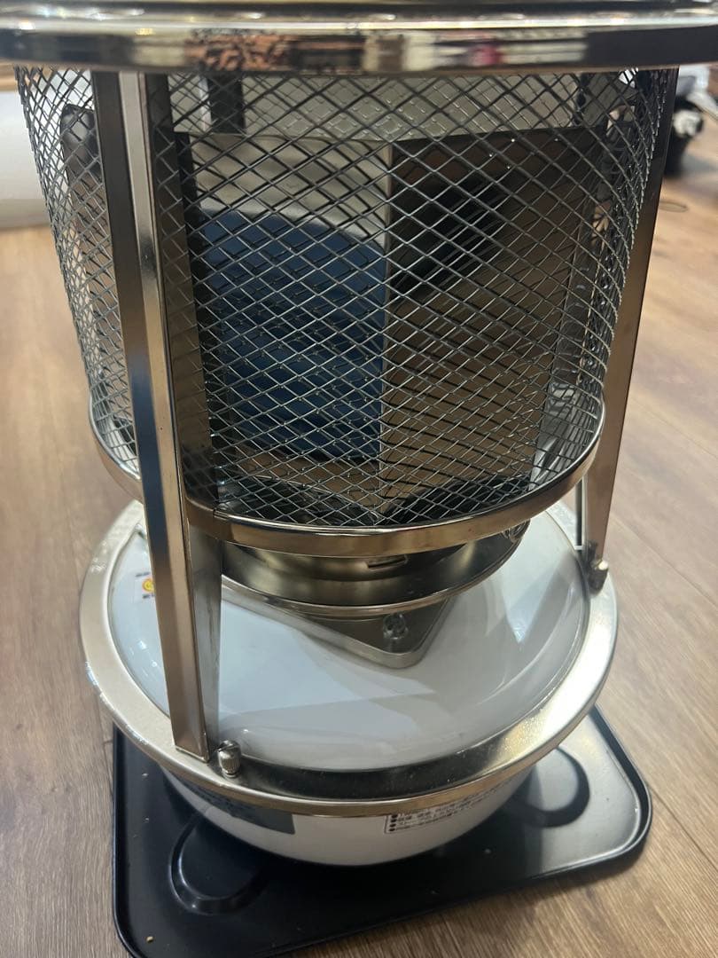 フジカハイペット 反射板付き ホワイト 暖房 キャンプ アウトドア ストーブ