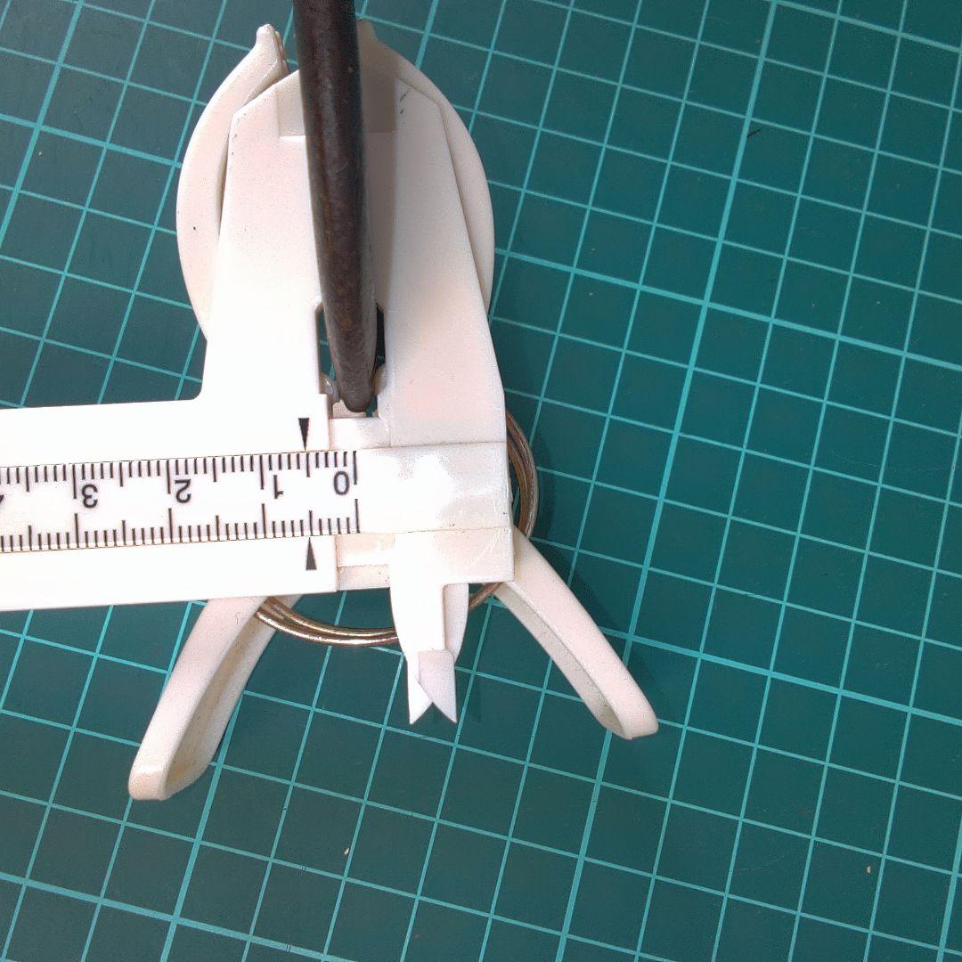 小物１ 波と風の模様の金属製鍔