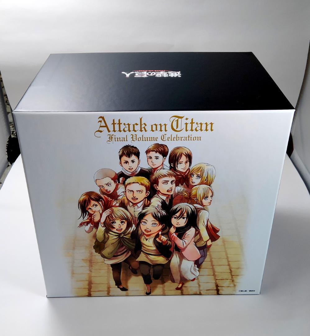 【新品未開封】進撃の巨人 コミック 収納ボックス 全巻 収納 3点セット