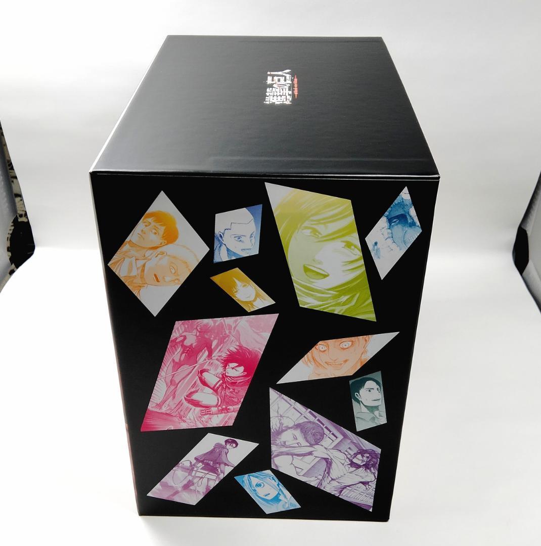 【新品未開封】進撃の巨人 コミック 収納ボックス 全巻 収納 3点セット