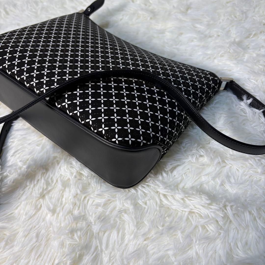 印傳屋 印伝 未使用級　ショルダー バッグ そよか 七宝　保存袋　箱付き