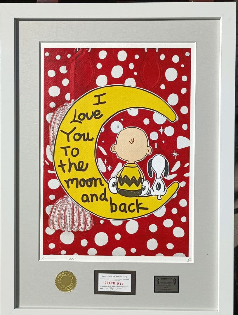 DEATH NYC X574 サイン、ナンバー、COAあり