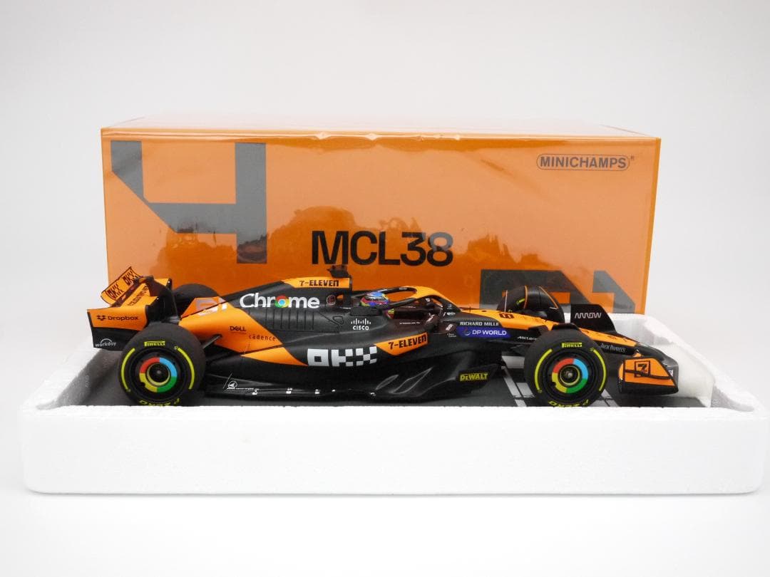 onecar1/18 マクラーレン MCL38 初優勝 O.ピアストリ