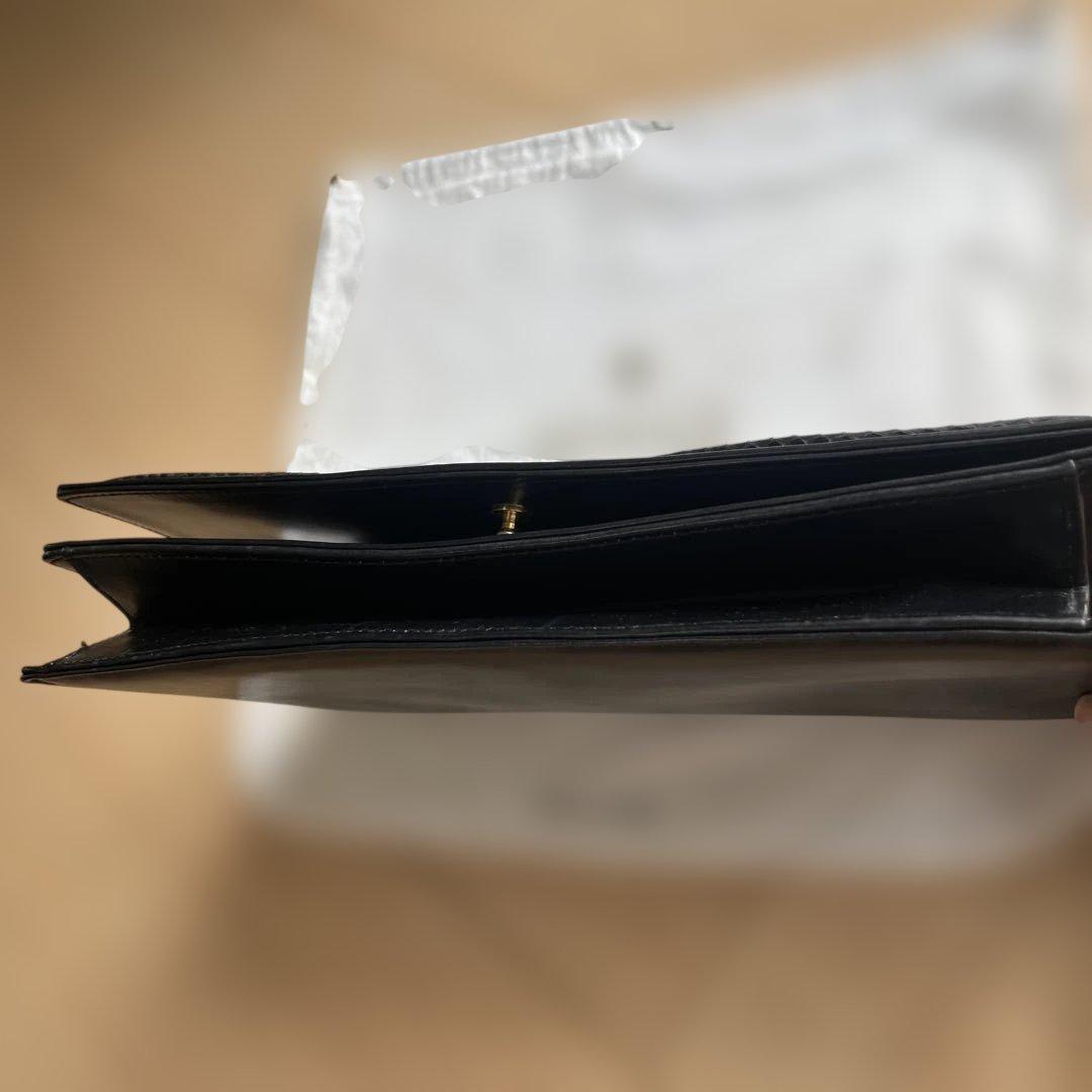 GUCCI リボンデザイン 黒 パーティーバッグ