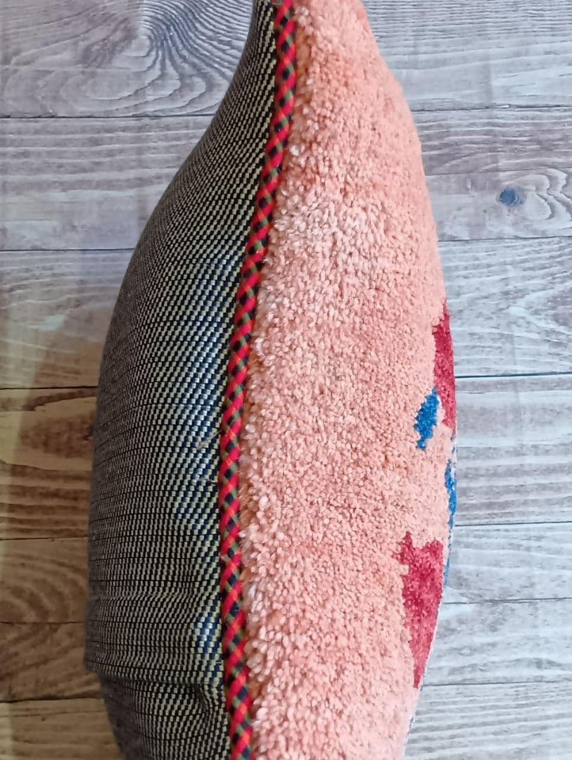 ギャッベ　クッション　ペルシャ絨毯　イラン　手織り(9)