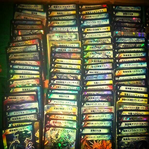 デュエルマスターズカード スーパーレア、ベリーレア、ビクトリーレアカード