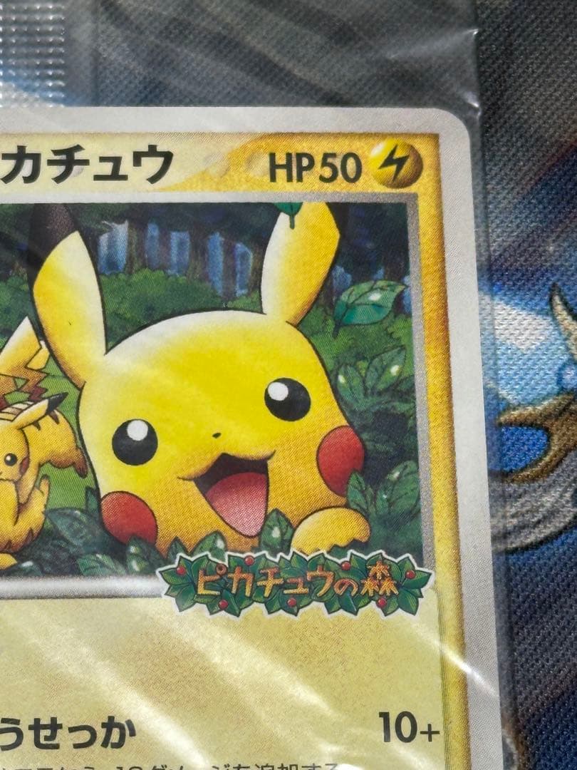 【未開封】ポケパークのピカチュウ プロモ　043/PCG-P シール付き