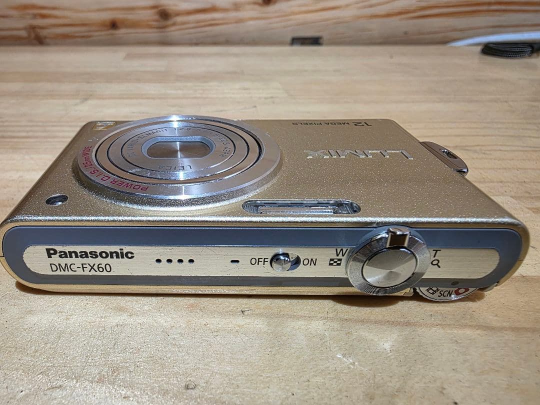 動作確認済み パナソニック LUMIX DMC-FX60 オールドコンデジ