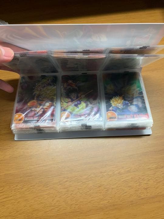 ドラゴンボール　Z総集編　ウェファーチョコデラックス　カードファイル　森永