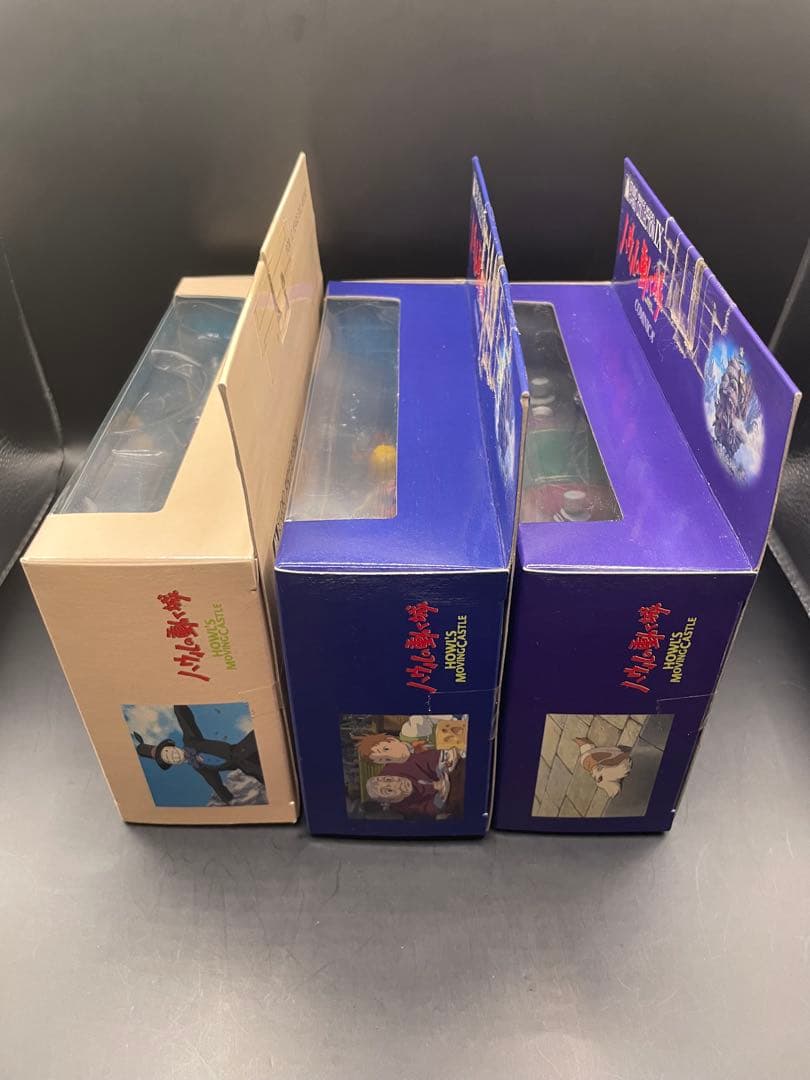 ⭐︎未開封⭐︎ ハウルの動く城 フィギュア3種　セット　ジブリ　コミニカ