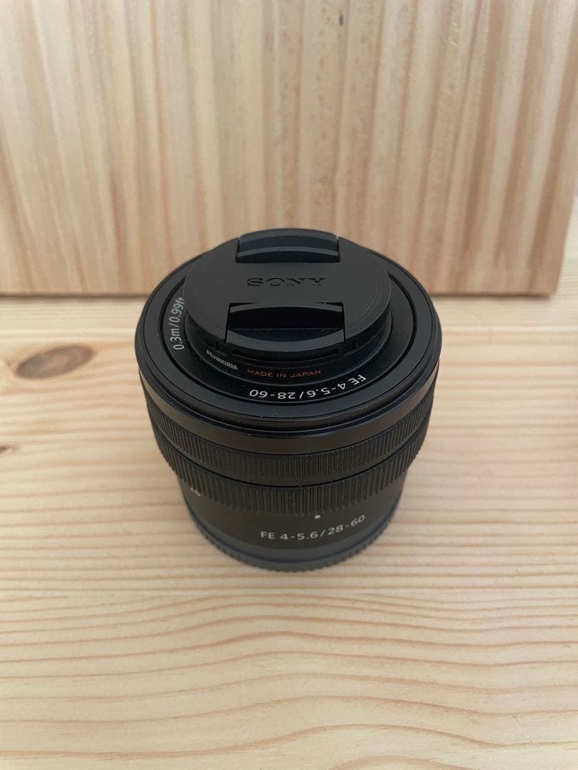 SONY FE 28-60mm f/4-5.6ズームレンズ(レンズフィルター付）