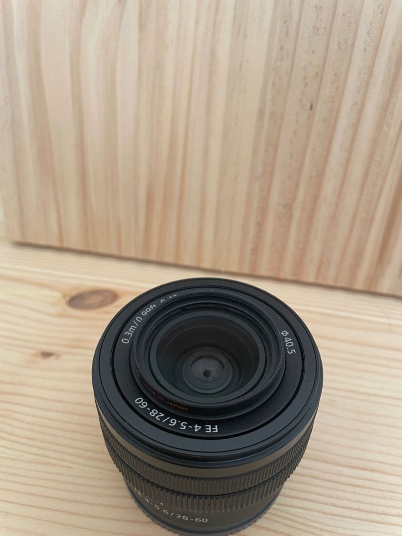 SONY FE 28-60mm f/4-5.6ズームレンズ(レンズフィルター付）