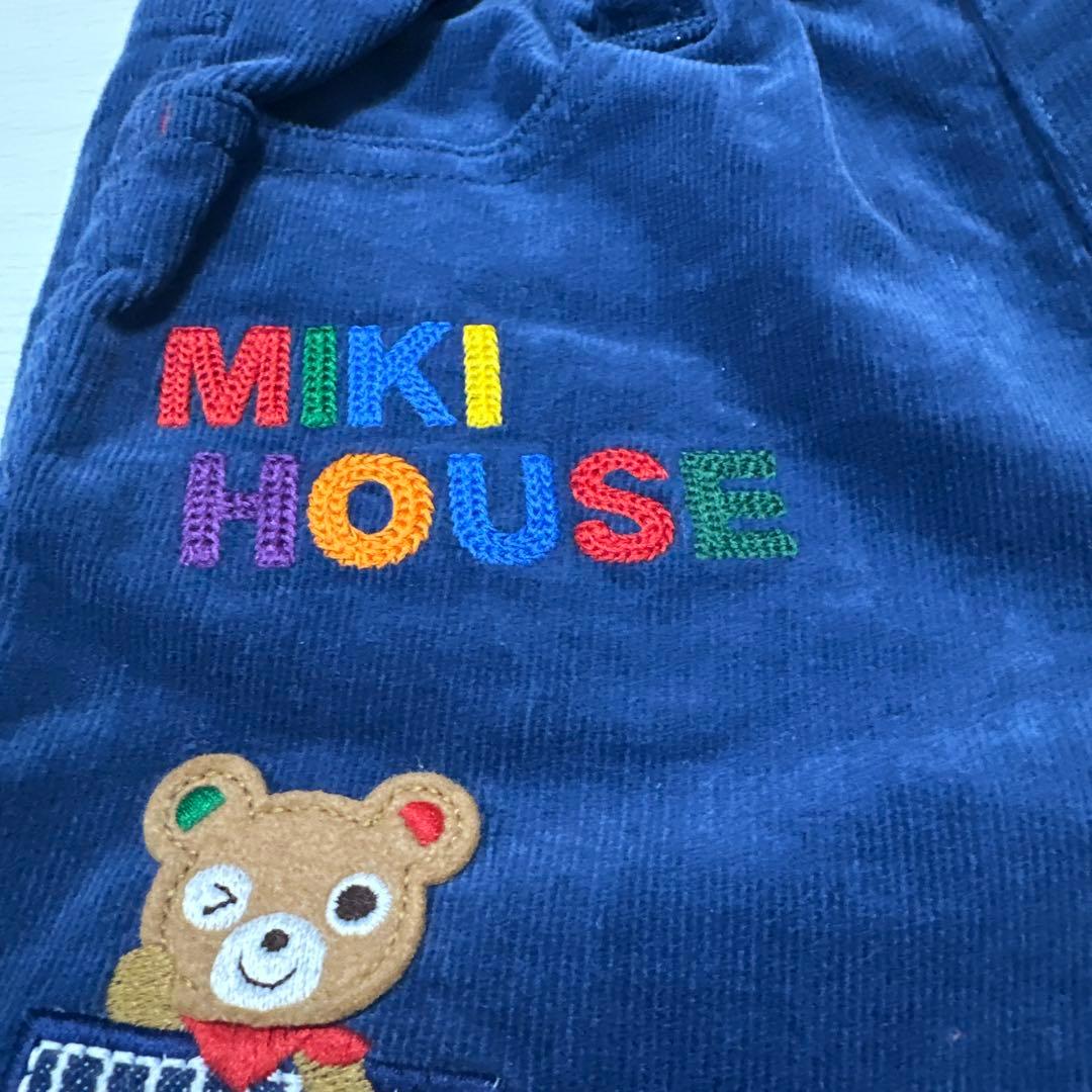 新品　ミキハウス　mikihouse プッチー　デニム　長ズボン　100cm
