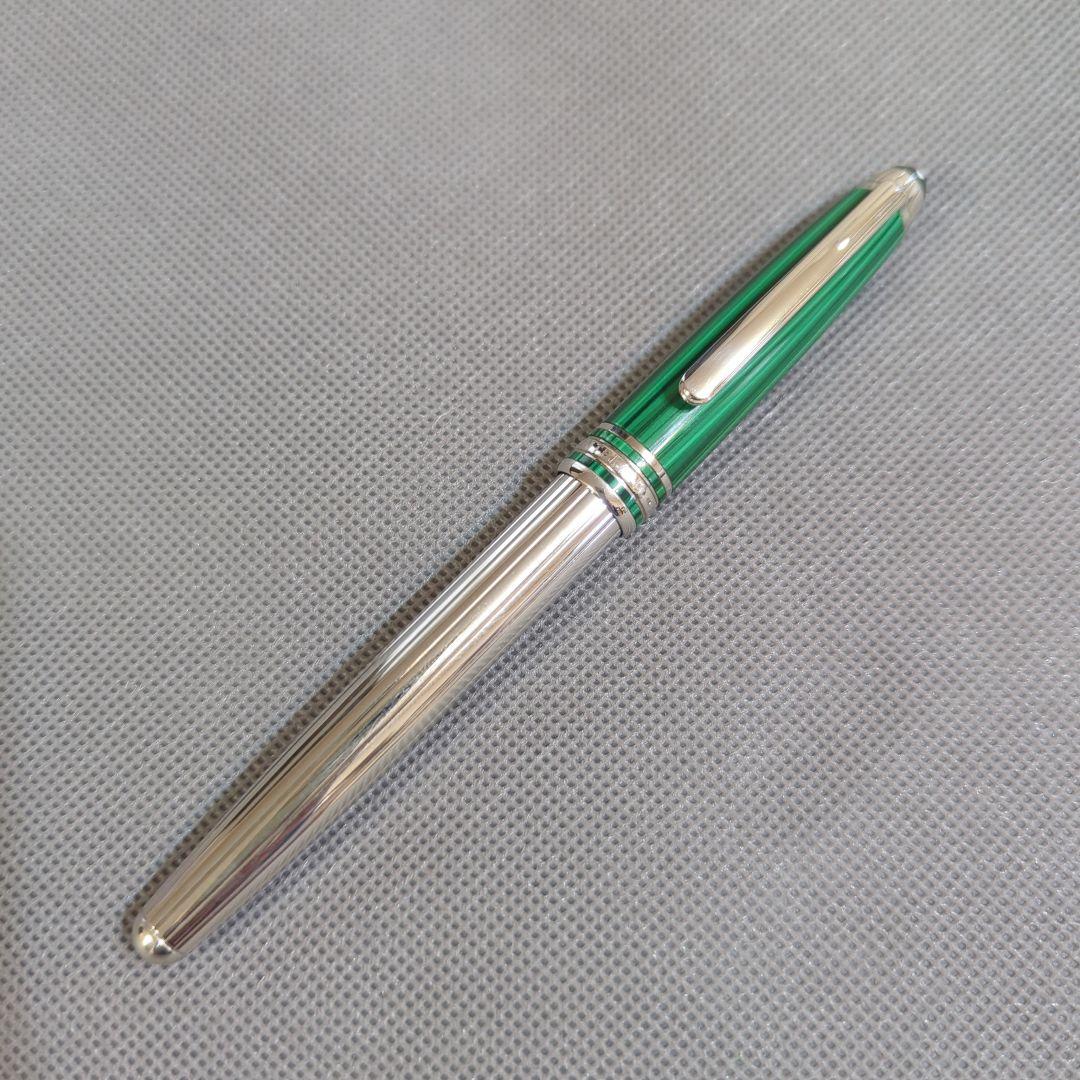 モンブラン　マイスターシュテュック　ローラーボール「ニコライI世 マラカイト」