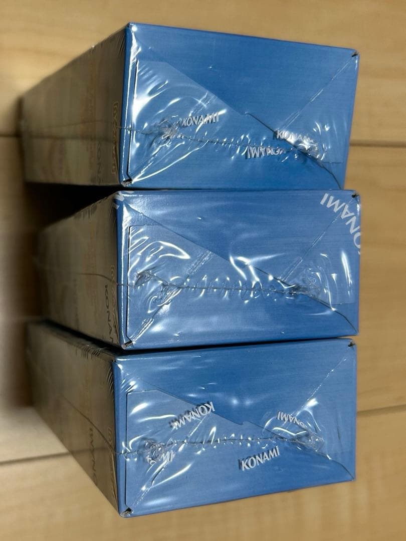 遊戯王OCG　ジャスティスハンターズ　シュリンク付き　新品未開封　3箱