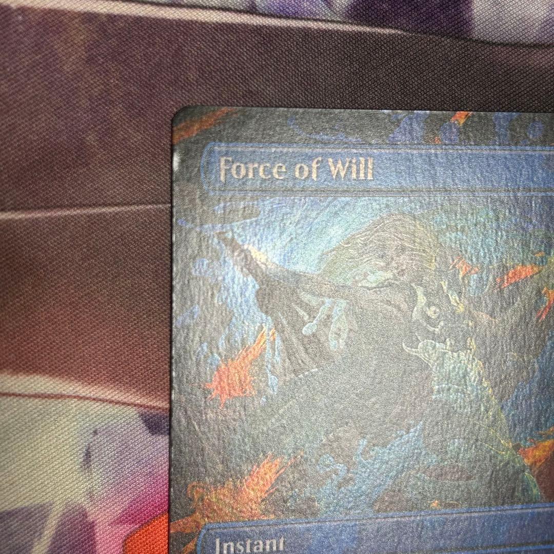 【英語Foil】ボーダーレス《意志の力/Force of Will》[2XM]