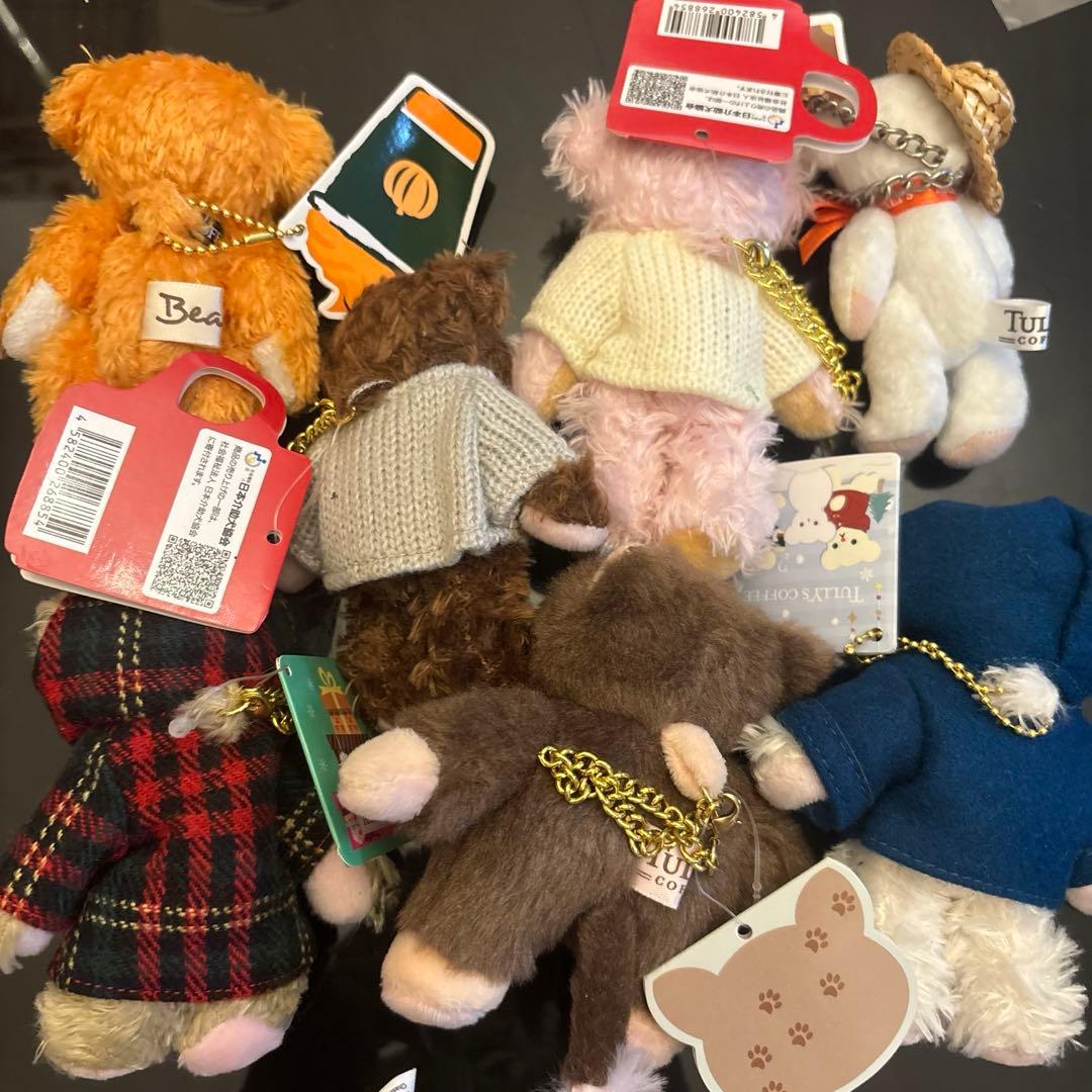 ⑥ 未使用品 TULLYS COFFEE タリーズ ベアフルセット