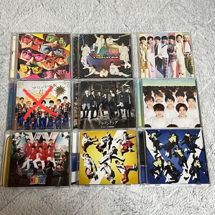 ジャニーズWEST シングル・アルバム