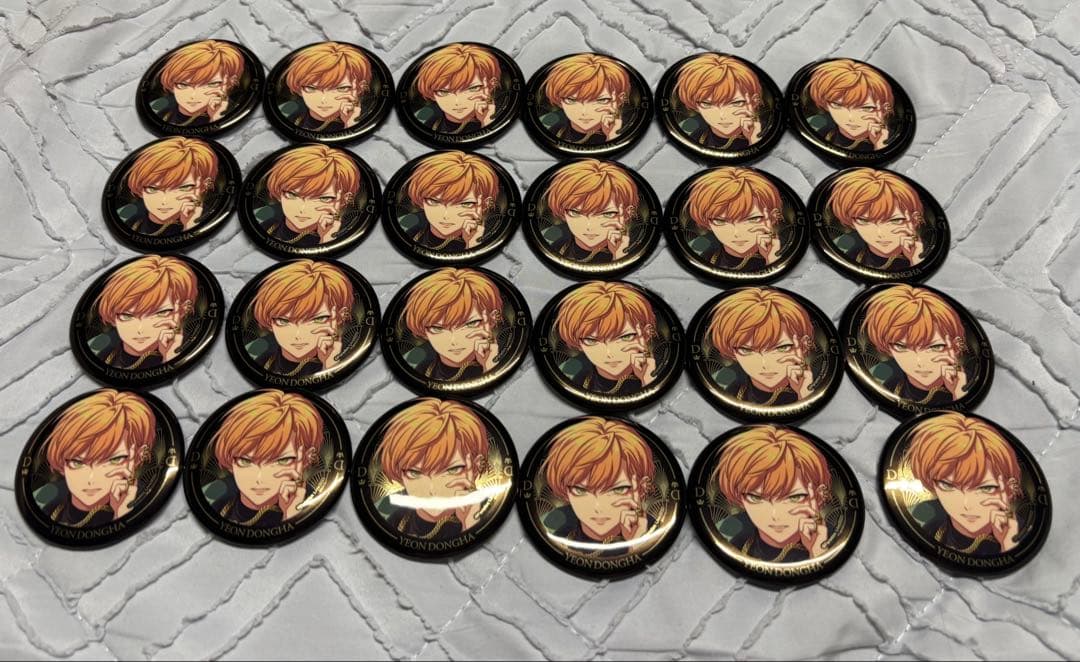 燕東夏 缶バッジ24点