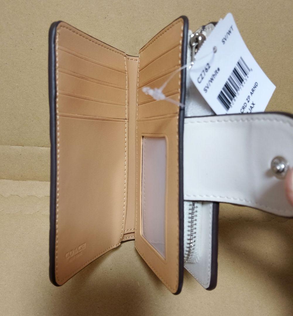 【オープン価格】COACH チェリー柄 二つ折り財布